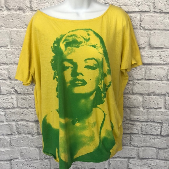 SZ small yellow green Marilynn Monroe cover-up - Picture 1 of 3